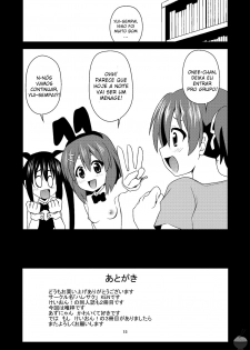 (SC48) [Haresaku (Ken)] Azu-nyan to Nyan-Nyan (K-ON!) [Portuguese] [Hentai Pie] - page 16