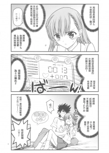 (C77) [Akai Marlboro (Aka Marl)] Misaka Mikoto Route ni Tsuki Index ha Dete Kimasen 3 (Toaru Kagaku no Railgun) [Chinese] [枫色汉化] - page 8