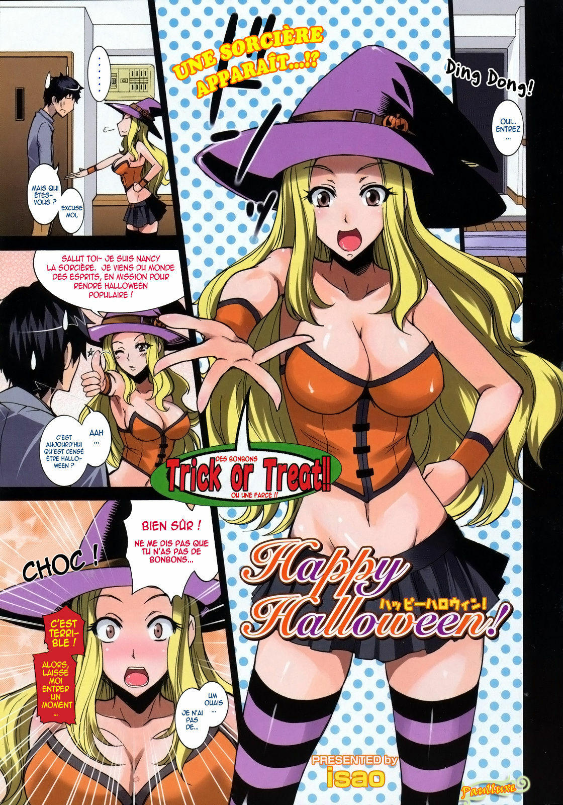 [isao] Happy Halloween! (COMIC 0EX 2008-11) [French] [HFR] page 1 full