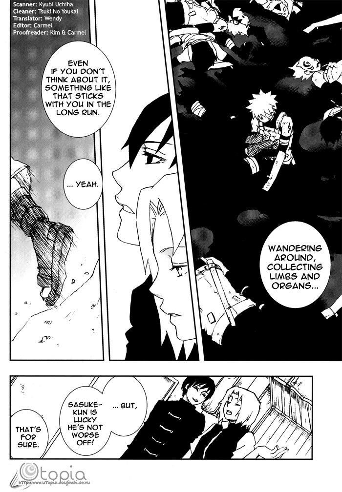 Bite (NARUTO) [Sasuke X Naruto] YAOI -ENG- page 13 full