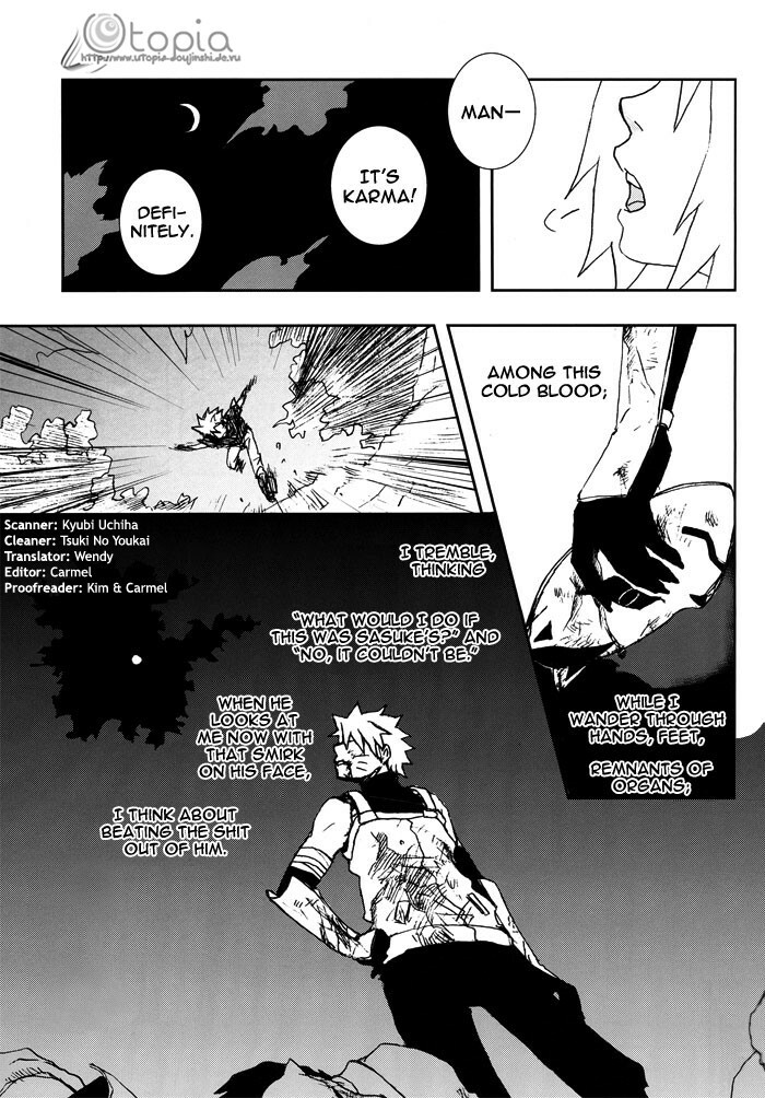 Bite (NARUTO) [Sasuke X Naruto] YAOI -ENG- page 14 full