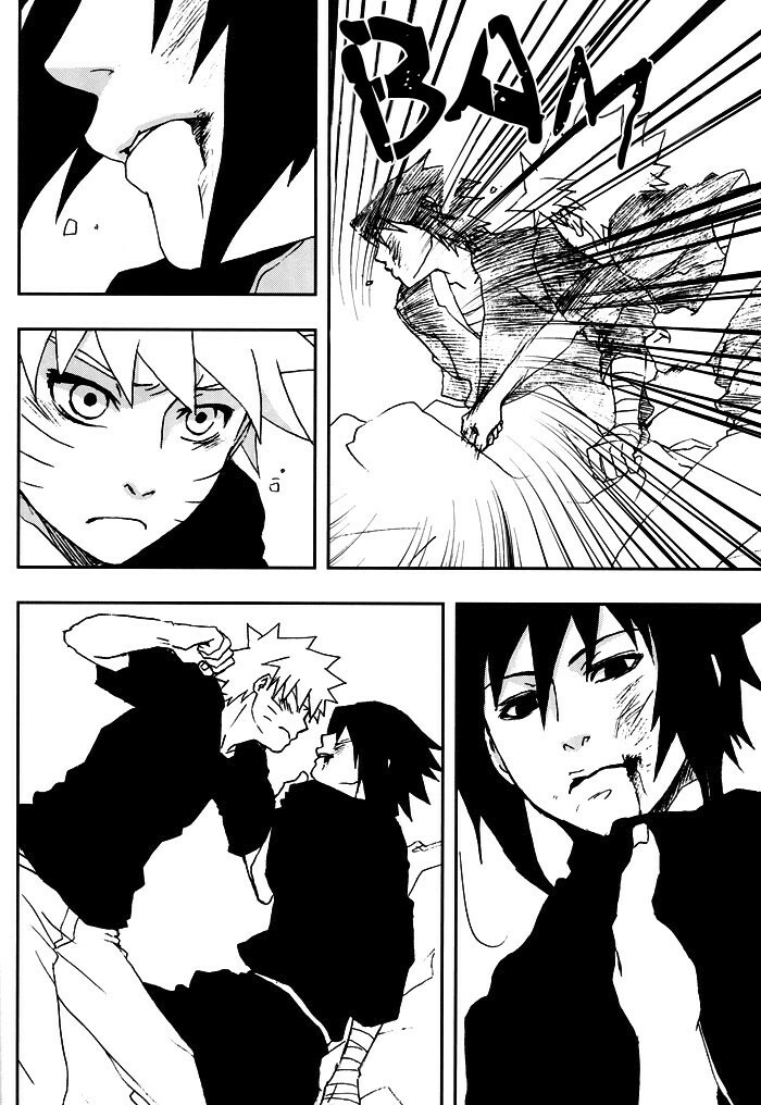 Bite (NARUTO) [Sasuke X Naruto] YAOI -ENG- page 17 full