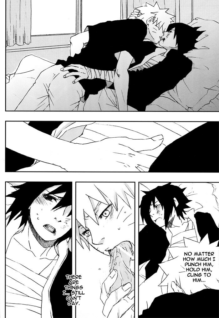 Bite (NARUTO) [Sasuke X Naruto] YAOI -ENG- page 19 full