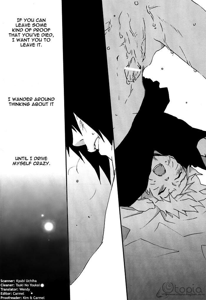 Bite (NARUTO) [Sasuke X Naruto] YAOI -ENG- page 21 full