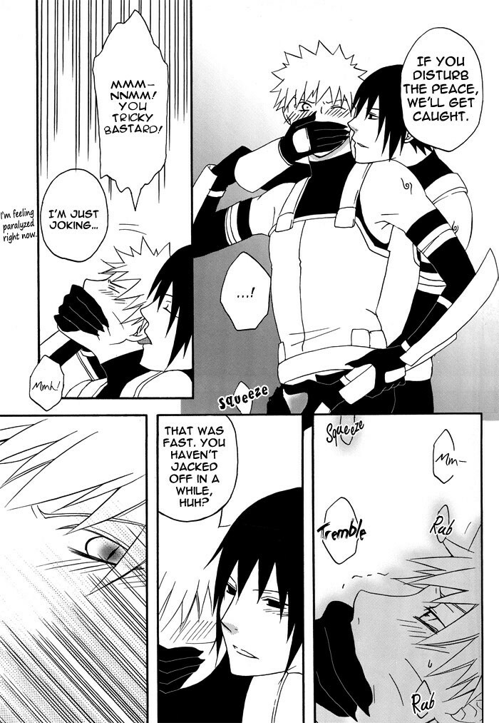 Bite (NARUTO) [Sasuke X Naruto] YAOI -ENG- page 26 full