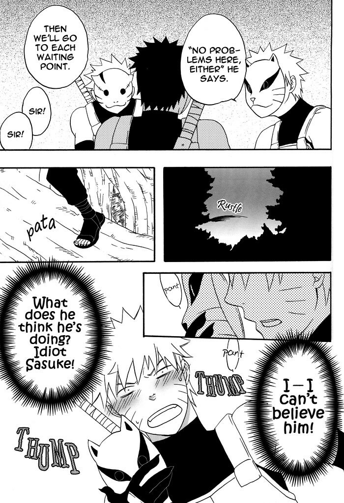 Bite (NARUTO) [Sasuke X Naruto] YAOI -ENG- page 28 full