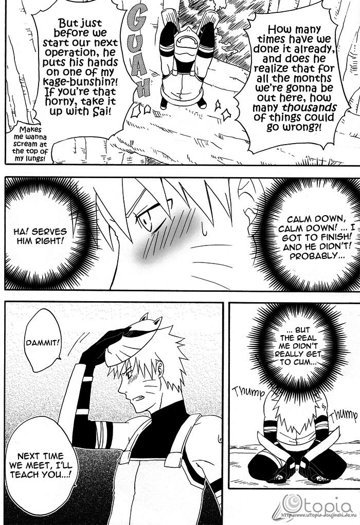 Bite (NARUTO) [Sasuke X Naruto] YAOI -ENG- page 29 full