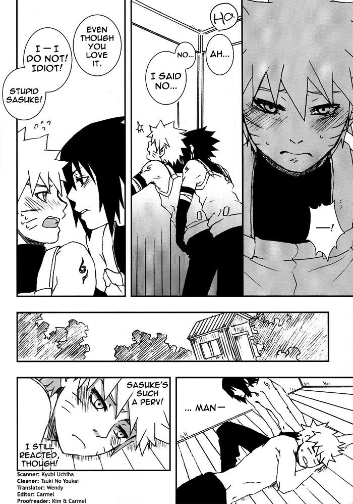 Bite (NARUTO) [Sasuke X Naruto] YAOI -ENG- page 3 full