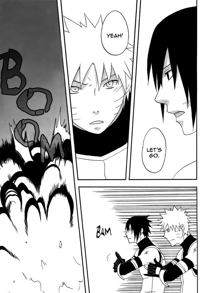 Bite (NARUTO) [Sasuke X Naruto] YAOI -ENG- page 34 full