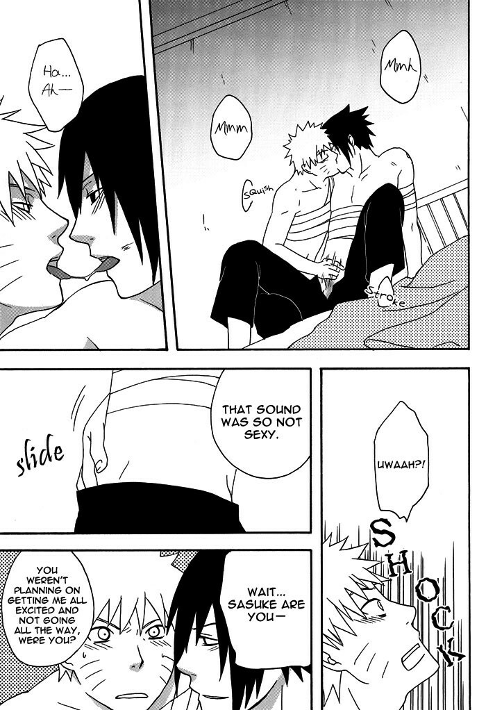 Bite (NARUTO) [Sasuke X Naruto] YAOI -ENG- page 40 full