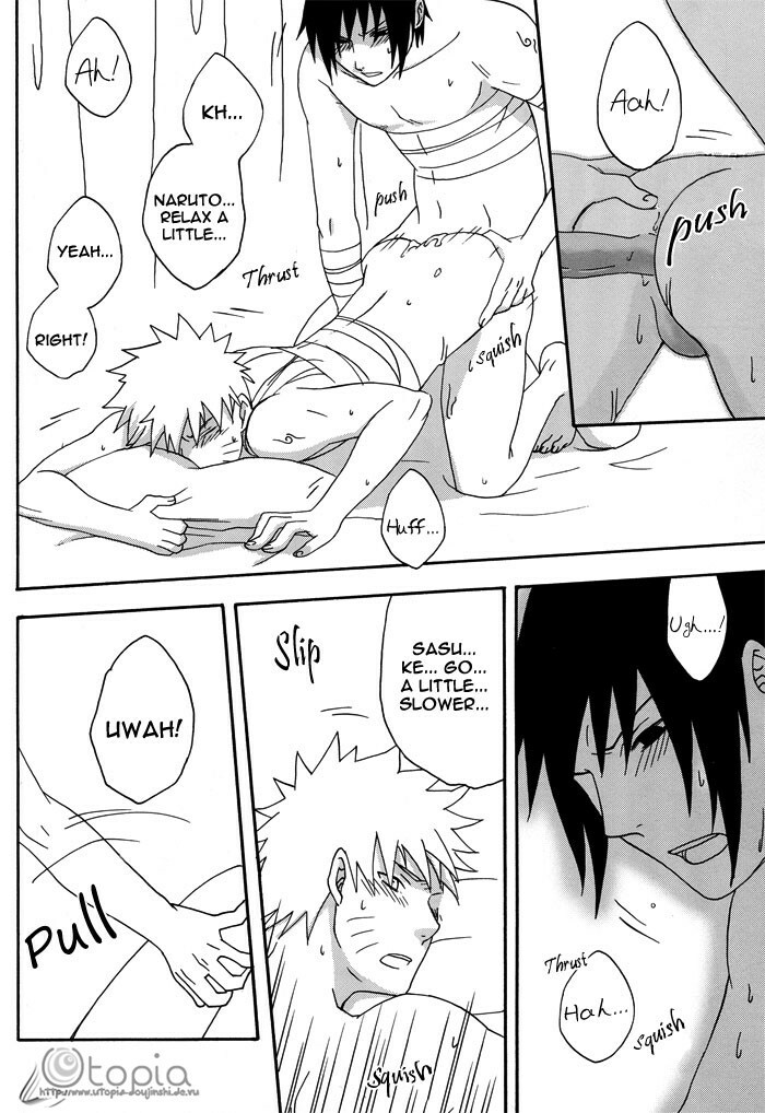 Bite (NARUTO) [Sasuke X Naruto] YAOI -ENG- page 43 full