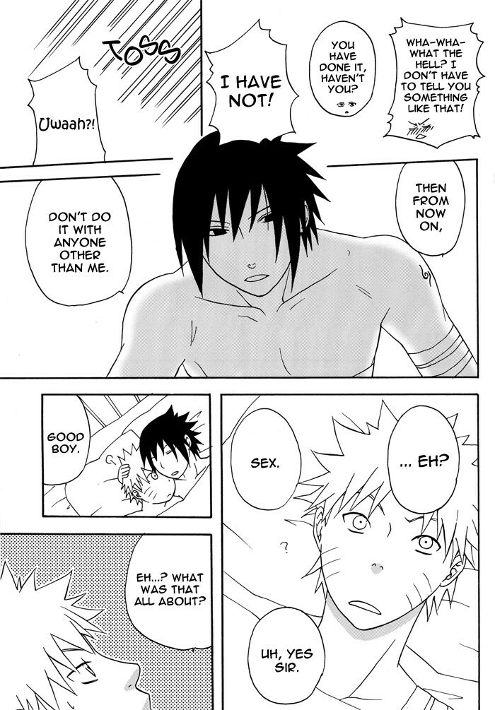 Bite (NARUTO) [Sasuke X Naruto] YAOI -ENG- page 46 full