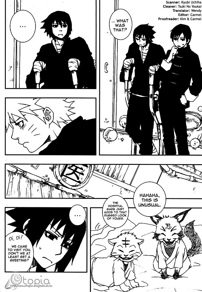 Bite (NARUTO) [Sasuke X Naruto] YAOI -ENG- page 7 full