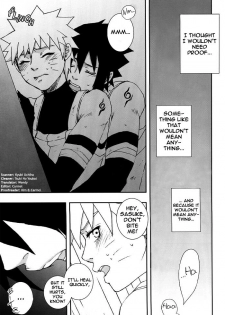 Bite (NARUTO) [Sasuke X Naruto] YAOI -ENG- - page 2