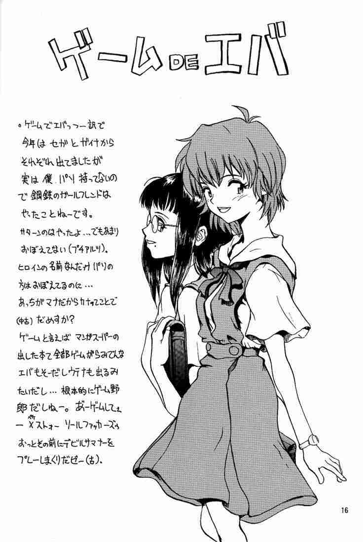 (C53) [Manga Super (Nekoi Mie)] Wonderful World (Neon Genesis Evangelion) page 15 full