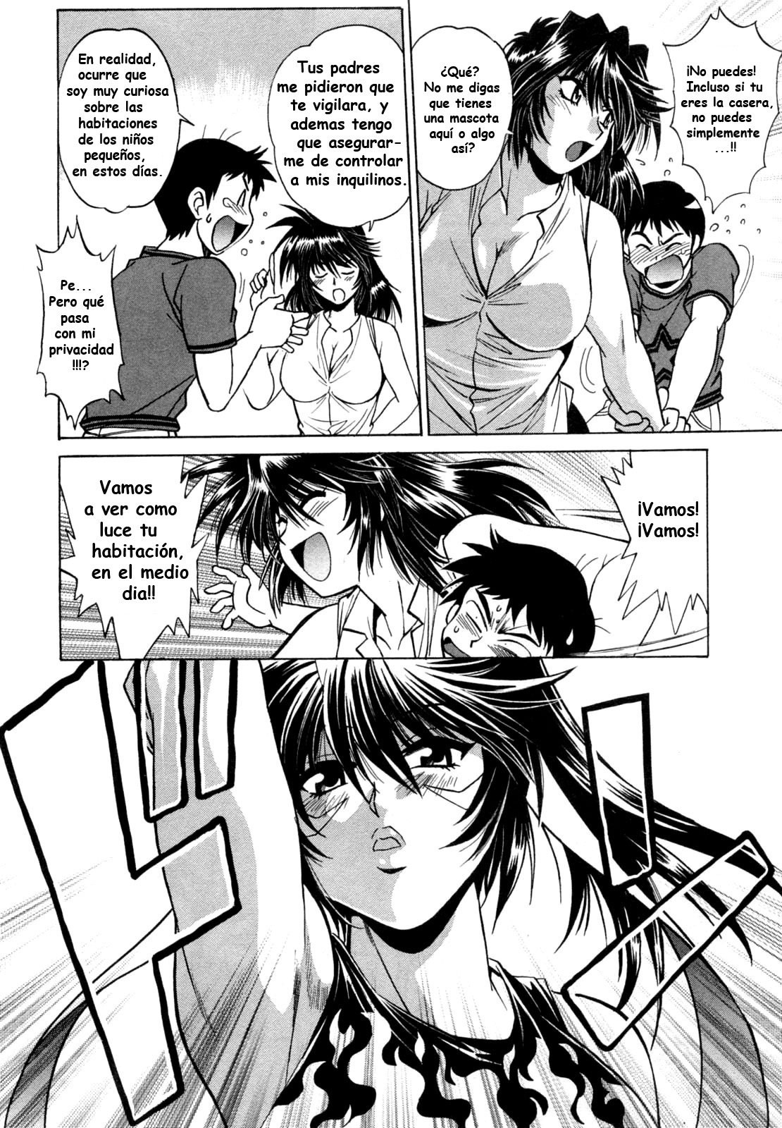 [Manabe Jouji] Ring x Mama 1 [Spanish] [Naraku Maligno Fansub] page 15 full