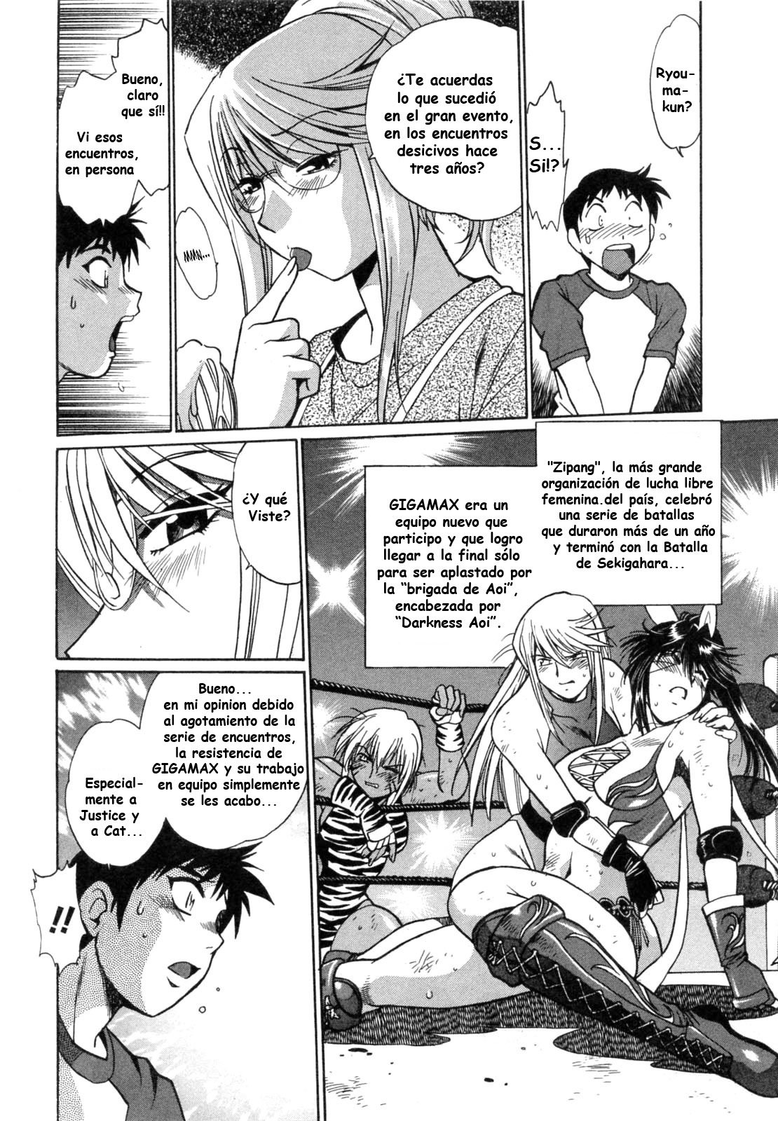 [Manabe Jouji] Ring x Mama 1 [Spanish] [Naraku Maligno Fansub] page 67 full