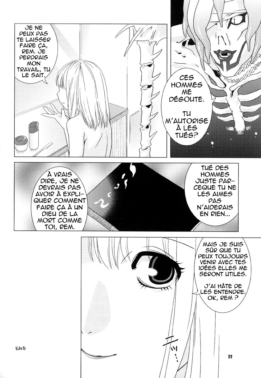 (ComiComi 7) [Nekomataya (Nekomata Naomi)] Misa Note (Death Note) [French] [Nekomataya France] page 22 full