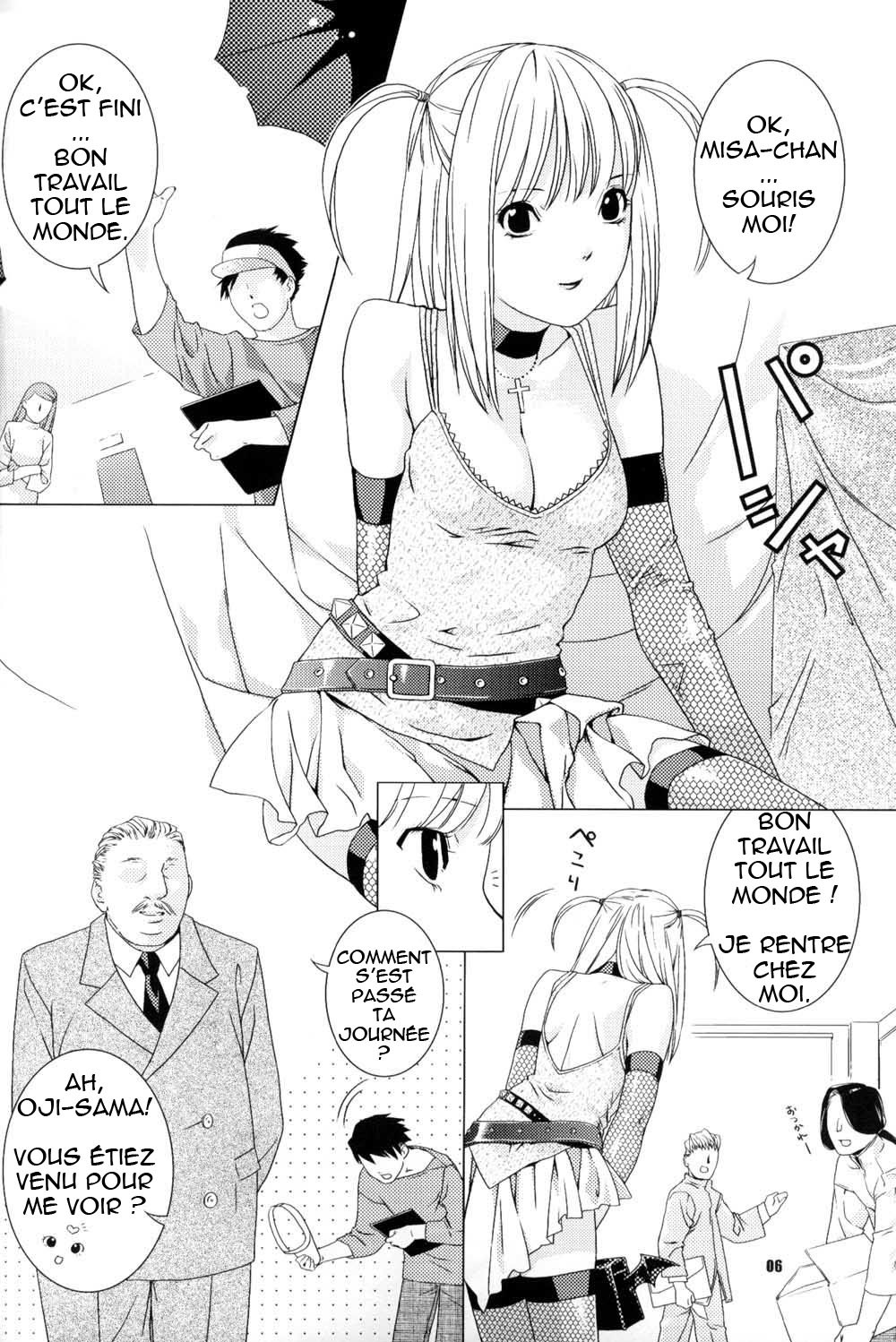 (ComiComi 7) [Nekomataya (Nekomata Naomi)] Misa Note (Death Note) [French] [Nekomataya France] page 6 full