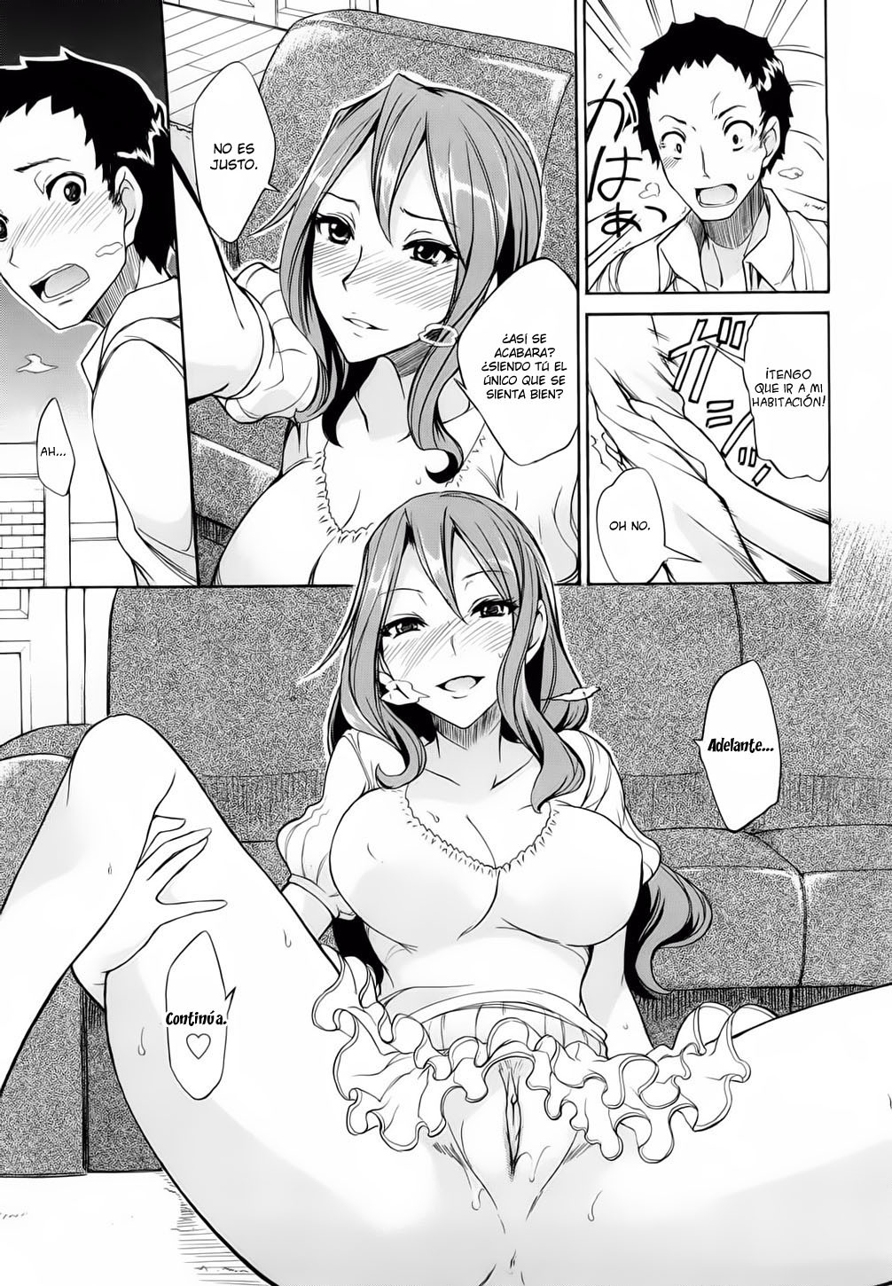 [isao] Himitsu no Yuuwaku | Secret Temptation (Ecchi Mix!!) [Spanish] [Decensored] page 13 full