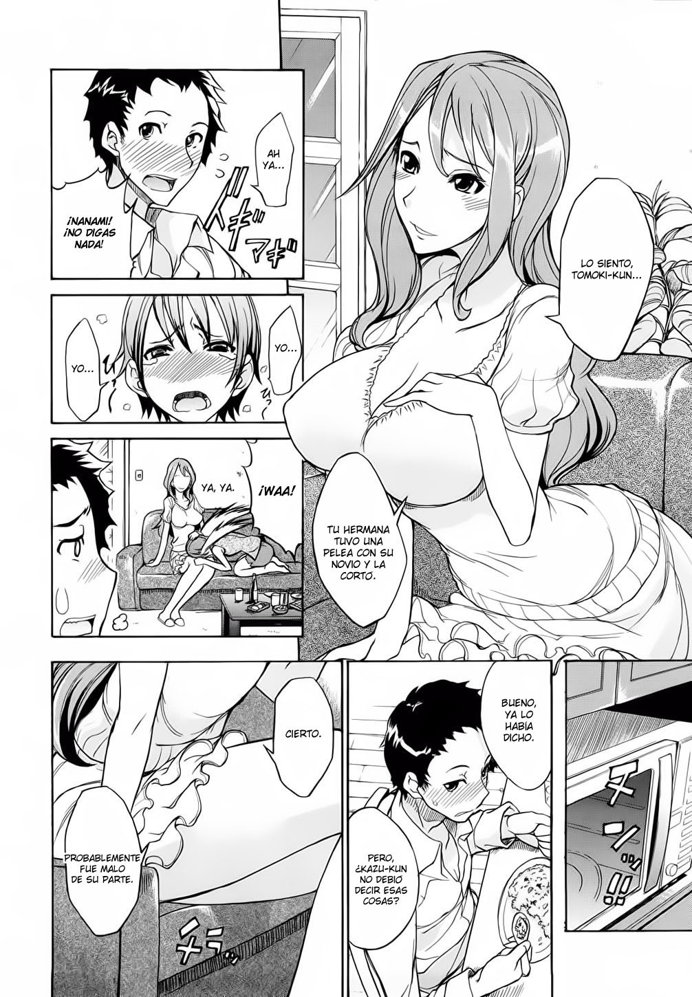 [isao] Himitsu no Yuuwaku | Secret Temptation (Ecchi Mix!!) [Spanish] [Decensored] page 6 full