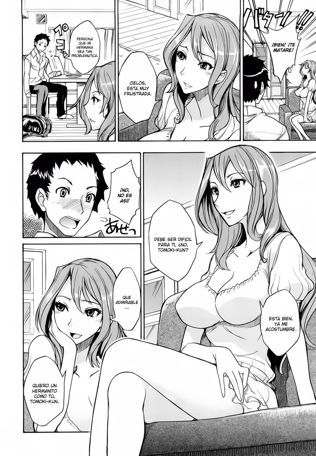 [isao] Himitsu no Yuuwaku | Secret Temptation (Ecchi Mix!!) [Spanish] [Decensored] page 8 full