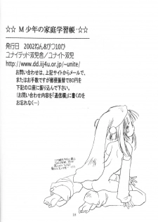 (C62) [United Soujisha (Unite Souji)] M Shounen no Katei Gakushuuchou - page 17