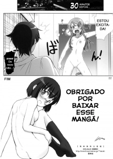 (Tora Matsuri 2010) [Raijinkai (Haruki Genia)] Oreimo Binetsu Tyuihou 1 | Little Sister Fever Warning 1 (Ore no Imouto ga Konna ni Kawaii Wake ga Nai) [Portuguese-BR] [Pegasos] - page 21