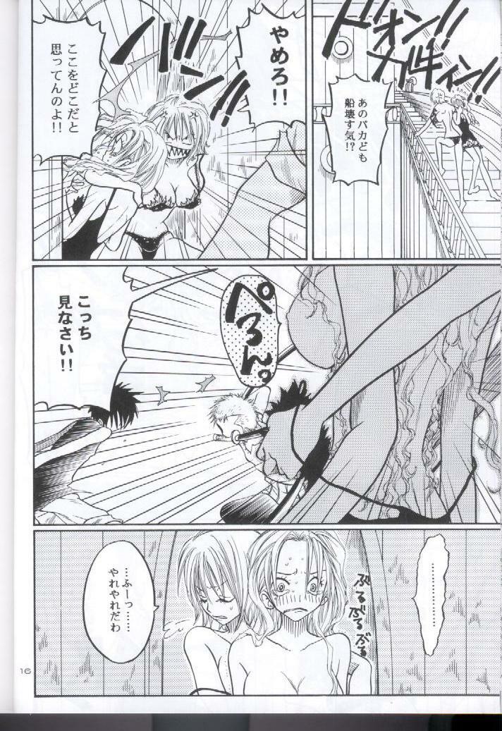 [Tcell (Dan Madoka)] Souten | Charge! (One Piece) page 15 full