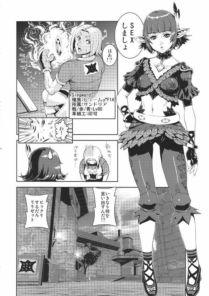 (C78) [Akamaya (Sisei Tokei)] Lili hon (Final Fantasy XI) page 3 full