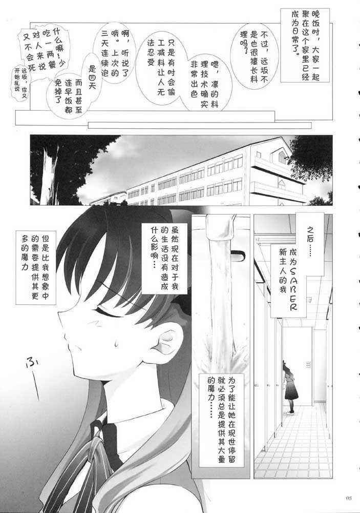 (CR35) [Crazy Clover Club (Shirotsumekusa)] T-MOON COMPLEX 3 (Fate/stay night) [Chinese] page 4 full