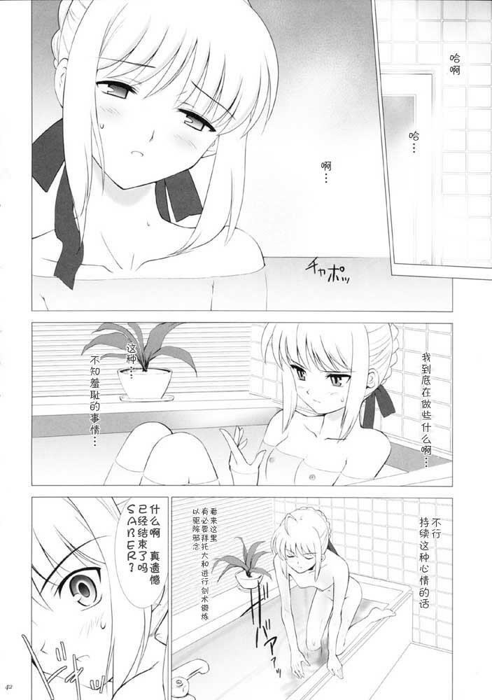 (CR35) [Crazy Clover Club (Shirotsumekusa)] T-MOON COMPLEX 3 (Fate/stay night) [Chinese] page 41 full