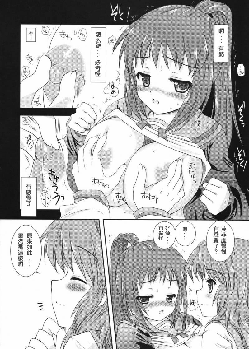 [Kurosawa pict (Kurosawa Kiyotaka)] Kyon ko Datte Yuuutsu (Suzumiya Haruhi no Yuuutsu) [Chinese] [萌舞の里组汉化] page 7 full