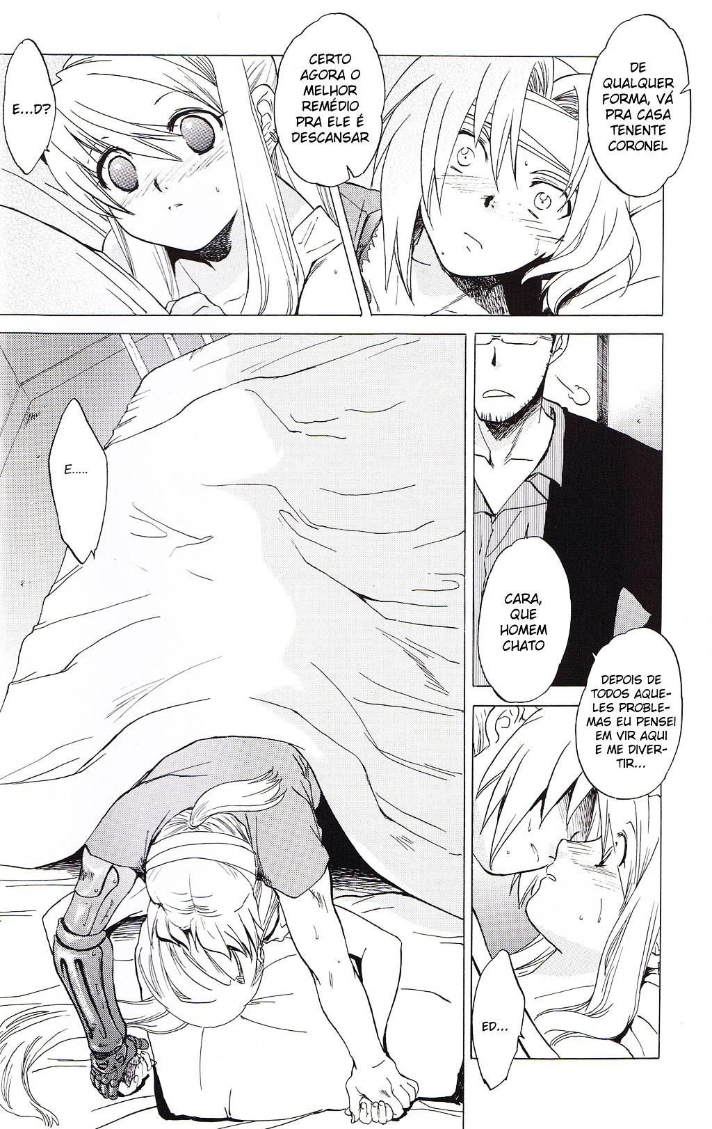 (C66) [Toko-ya (HEIZO, Kitoen)] ED x WIN (Fullmetal Alchemist) [Portuguese-BR] [Hentai Arimasu] page 14 full