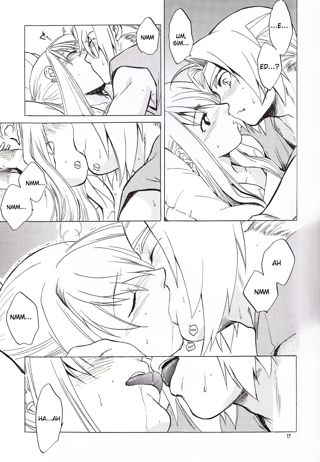 (C66) [Toko-ya (HEIZO, Kitoen)] ED x WIN (Fullmetal Alchemist) [Portuguese-BR] [Hentai Arimasu] page 15 full