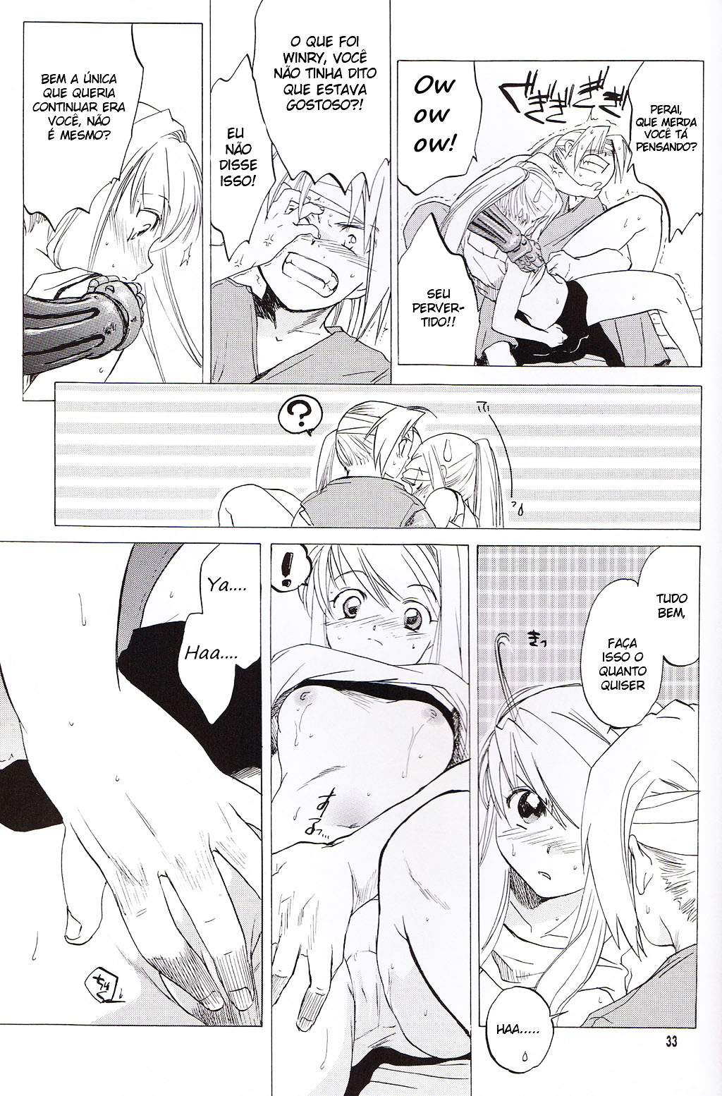 (C66) [Toko-ya (HEIZO, Kitoen)] ED x WIN (Fullmetal Alchemist) [Portuguese-BR] [Hentai Arimasu] page 31 full