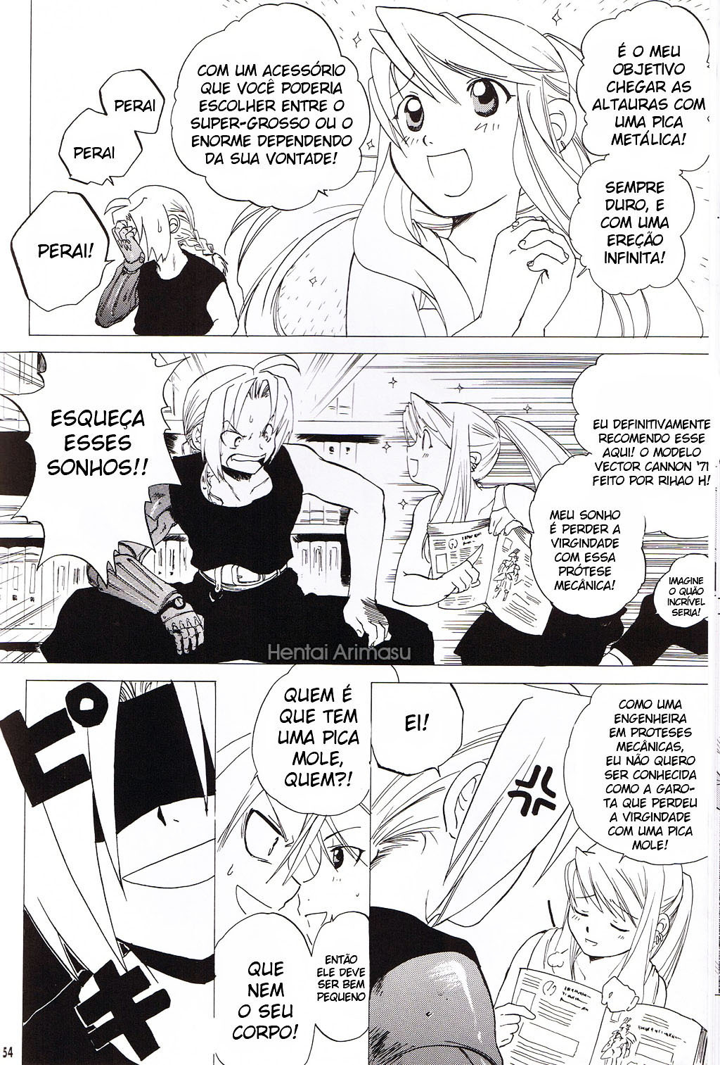 (C66) [Toko-ya (HEIZO, Kitoen)] ED x WIN (Fullmetal Alchemist) [Portuguese-BR] [Hentai Arimasu] page 52 full