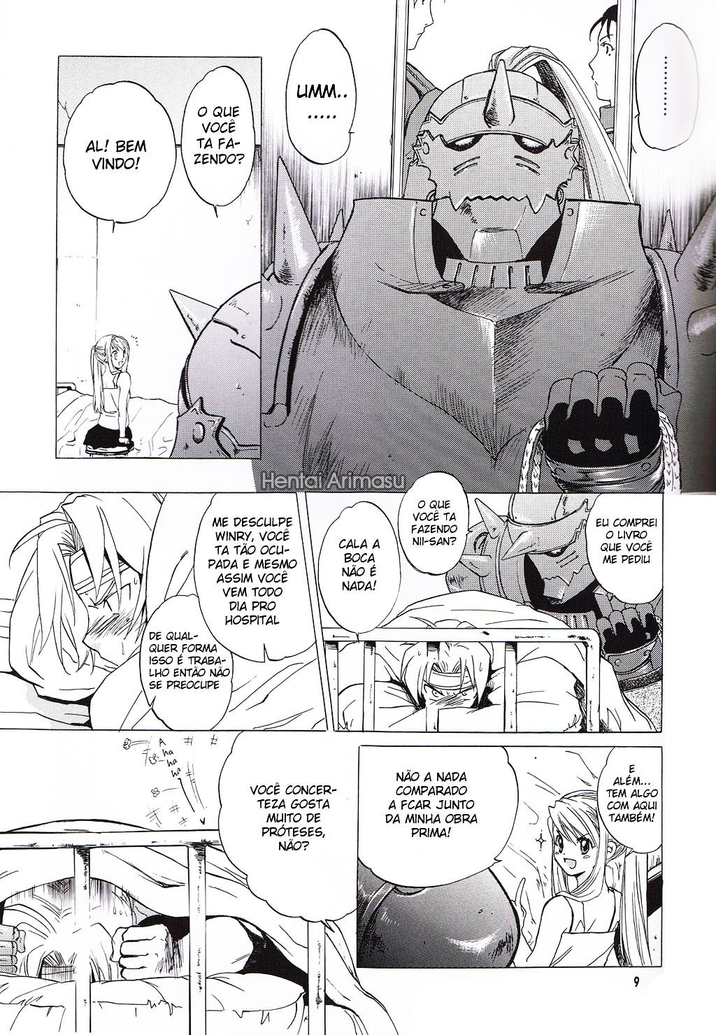 (C66) [Toko-ya (HEIZO, Kitoen)] ED x WIN (Fullmetal Alchemist) [Portuguese-BR] [Hentai Arimasu] page 7 full