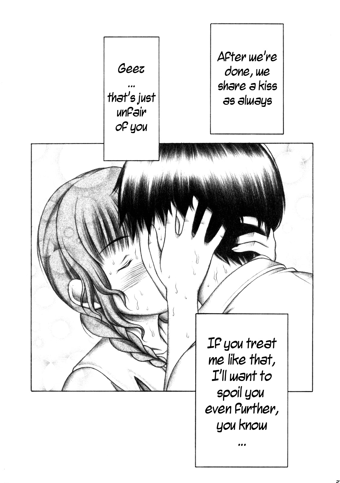 (Comic Creation 18) [Studio Wallaby (Seishinja)] Kimi to no Kiss (KimiKiss) [English] =TV= page 22 full