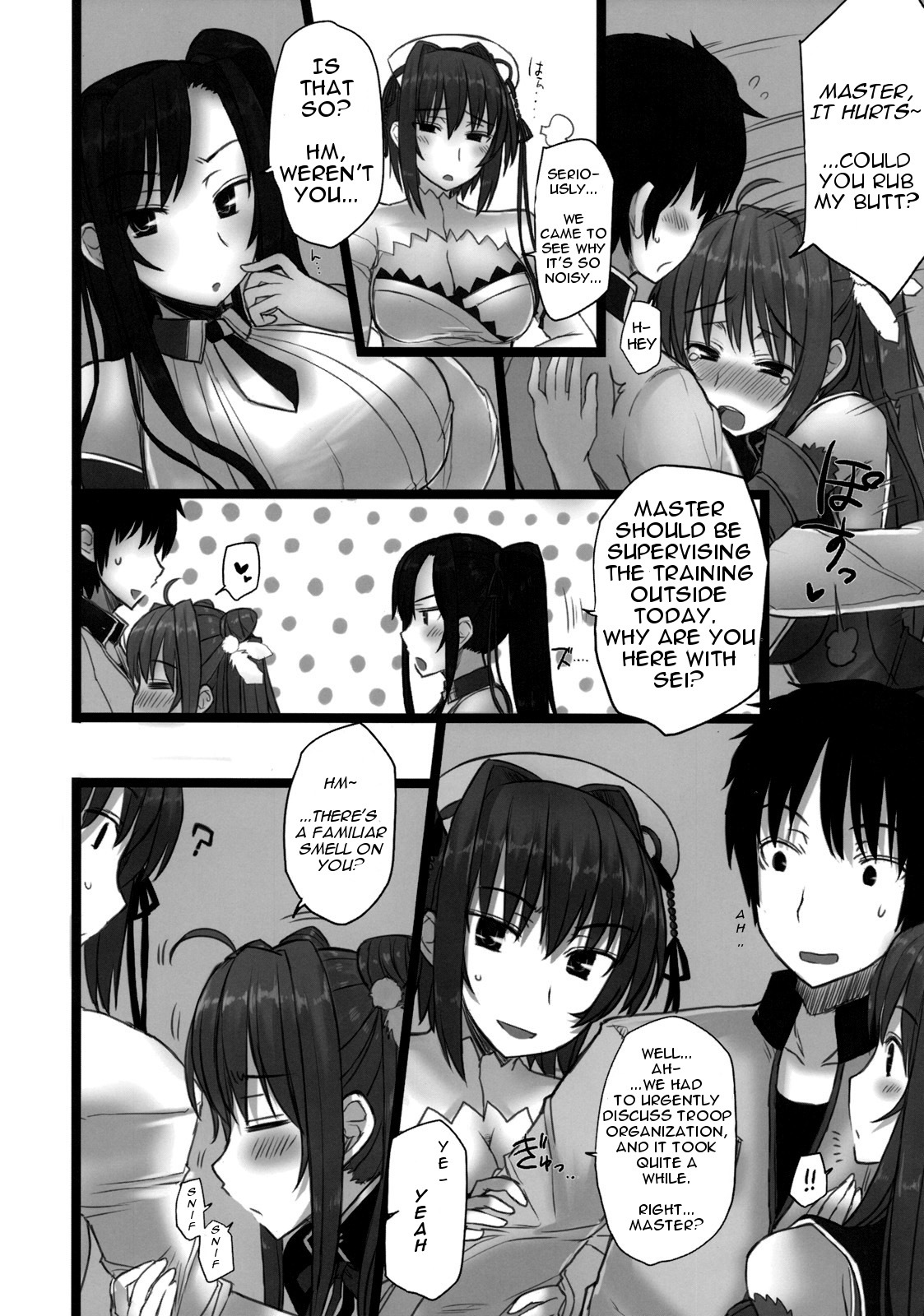 (C76) [Kotoshiki (Mukojima Tenro)] Shin Chichi Hime Souha (Shin Koihime Musou) [English] =Wrathkal+Altereggo= page 9 full