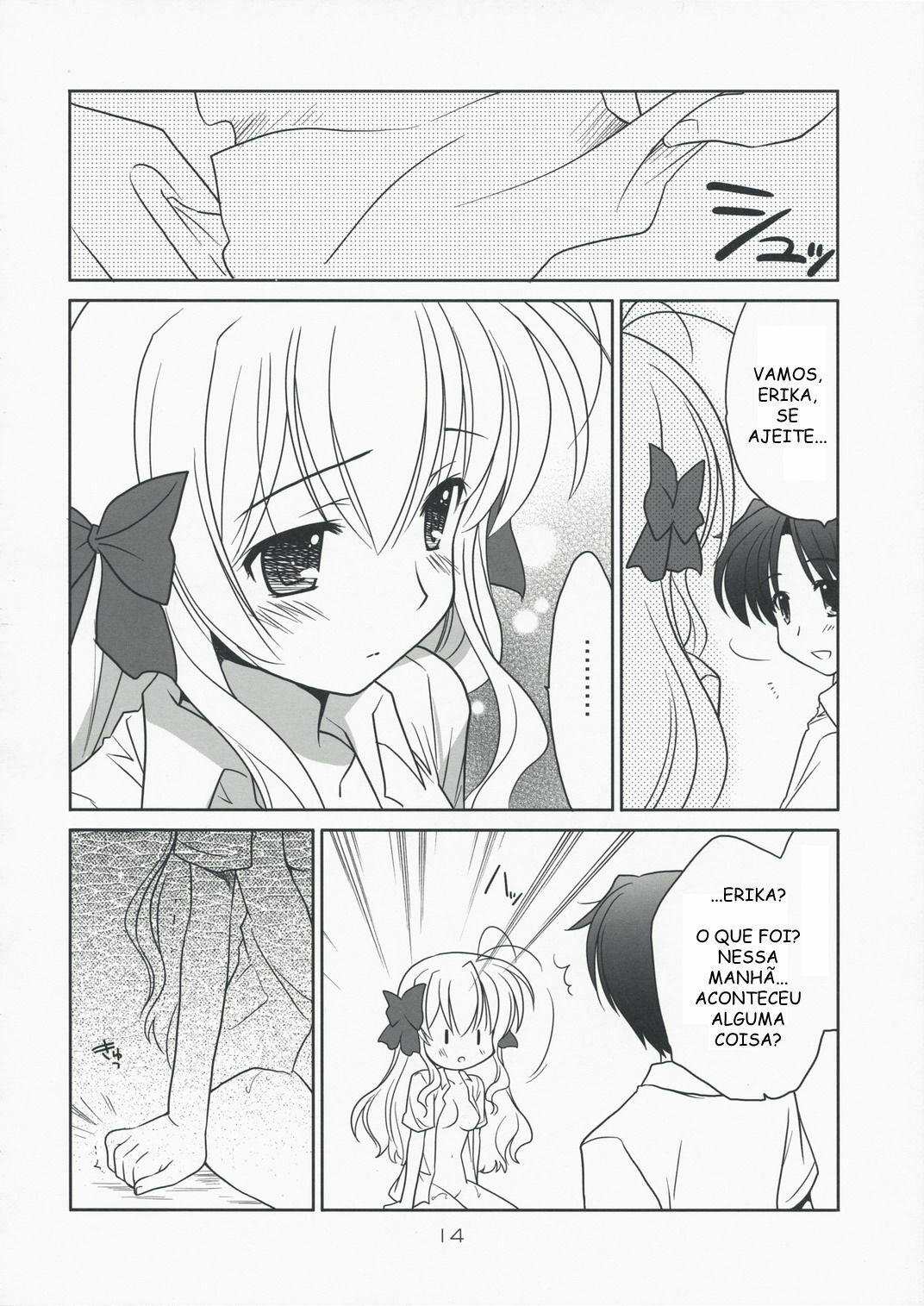 (C74) [Purin Yokochou (Ouka Sushi)] Erika Arterial (Fortune Arterial) [Portuguese-BR] [Kitsune Nagato] page 13 full