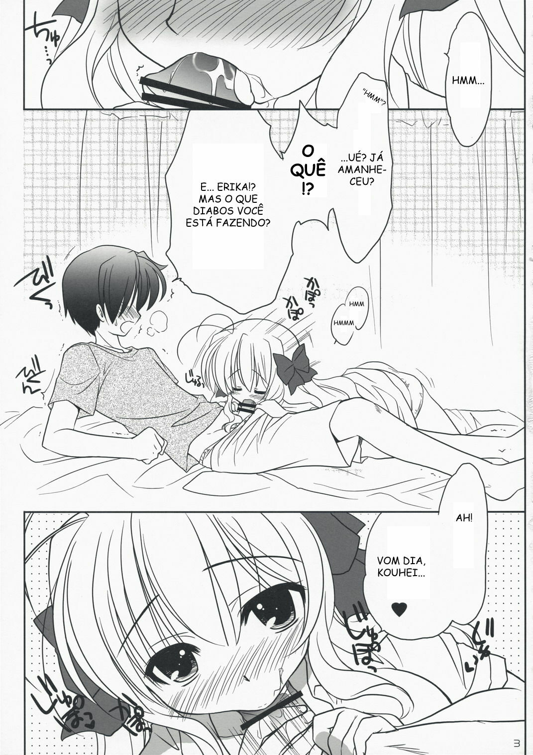 (C74) [Purin Yokochou (Ouka Sushi)] Erika Arterial (Fortune Arterial) [Portuguese-BR] [Kitsune Nagato] page 2 full