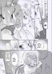 (C66) [Kurione-sha (YU-RI)] Love Koukaishi (One Piece) [Portuguese-BR] [Siberwar] - page 10