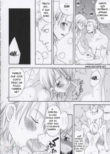 (C66) [Kurione-sha (YU-RI)] Love Koukaishi (One Piece) [Portuguese-BR] [Siberwar] - page 15