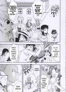 (C66) [Kurione-sha (YU-RI)] Love Koukaishi (One Piece) [Portuguese-BR] [Siberwar] - page 4