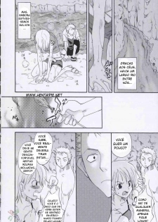 (C66) [Kurione-sha (YU-RI)] Love Koukaishi (One Piece) [Portuguese-BR] [Siberwar] - page 7