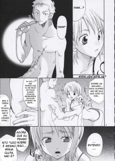 (C66) [Kurione-sha (YU-RI)] Love Koukaishi (One Piece) [Portuguese-BR] [Siberwar] - page 8