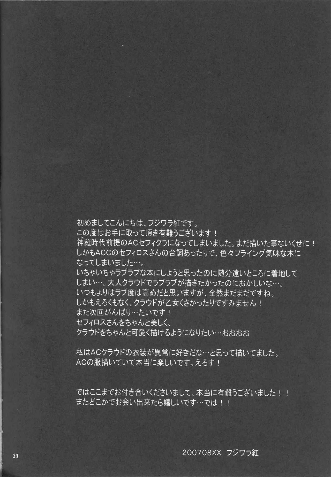 (C72) [kiki (Fujiwara Beni)] Zangai (Final Fantasy VII) page 27 full