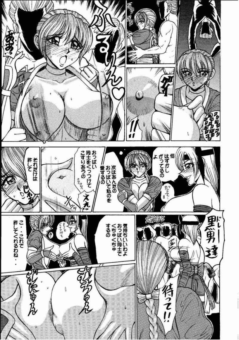 (C58) [Date wa Gorgeous ni (Ponzu)] Kasumi Higyaku no Oppai-hen (Dead or Alive) page 15 full