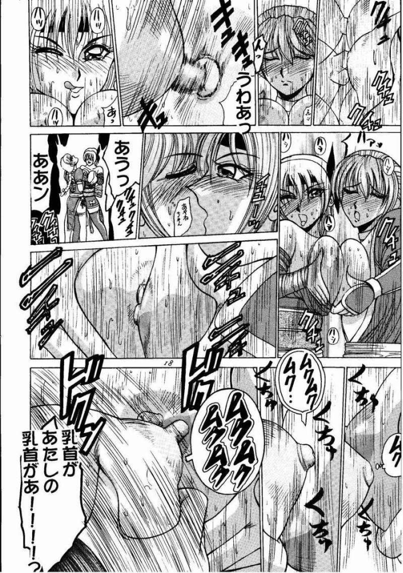 (C58) [Date wa Gorgeous ni (Ponzu)] Kasumi Higyaku no Oppai-hen (Dead or Alive) page 18 full